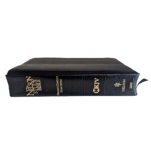 The Nelson Study Bible Complete Study System NKJV 2885 Bonded Leather with Case